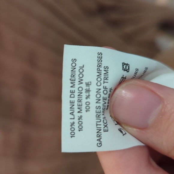 Merino Wool Collard Sweater Shirt - Picture 5 of 5